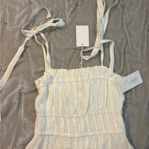 Emory Park Cream Camisole Top